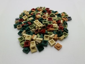 Lego piezas ladrillos plate 1x1 mix colores x50 Nuevo - Imagen 1 de 1