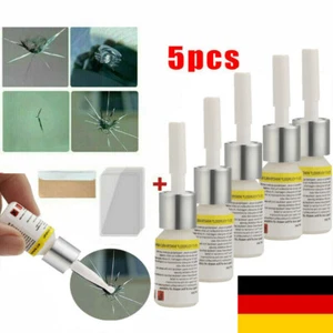 Handy Glas Reparatur Flüssigkeit Windschutz Harz Set 5 Packung Auto Praktisch DE - Picture 1 of 14
