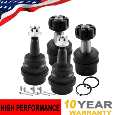Front Upper Lower Ball Joints for 2007-2017 Jeep Wrangler Grand Cherokee - Image 1 of 4