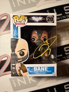 Tom Hardy Signed Bane Funko Pop! Autograph ACOA The Dark Knight Rises - Batman - Picture 1 of 1