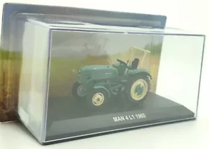 Hachette 1/43 Scale Model Tractor HL37 - 1960 MAN L1 - Green - Picture 1 of 4
