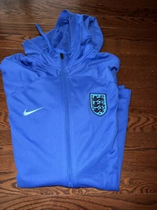 2022-2023 England Strike Hooded Nike Shirt With Zipper Dri Fit XXL Tall - Bild 1 von 5