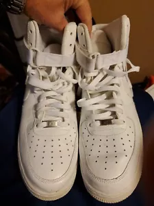 Size 12 - Nike Air Force 1 High White 315121-115 - Picture 1 of 14