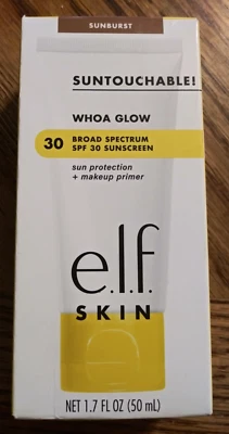 ¡Elf bronce transparente brillante tocable! Primer de piel, protección solar y maquillaje FPS Foto 1 de 4