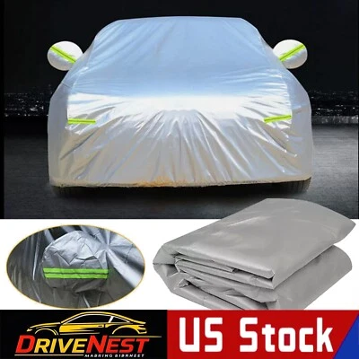 For Mercedes-Benz C-Class Full Car Cover Sun UV Dust Rain Outdoor Protection USA - Image 1 of 4