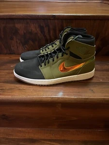 Talla 8 - Jordan 1 Retro Alto Nuevo Verde Milicia 2016 Mujer 9.5 - Imagen 1 de 9