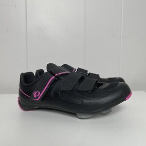 Pearl Izumi Drift Cycling Shoes Women's Size 37 Black Pink