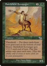 Magic MTG Tradingcard Judgment 2002 Battlefield Scrounger 106/143