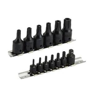 15PC KIT TAMPER PROOF TORX STAR BIT SOCKET TOOL SET - Picture 1 of 2