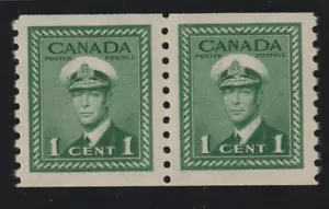 Canada 1948 #278 King George VI War Issue Coil stamps - F MNH - Picture 1 of 2