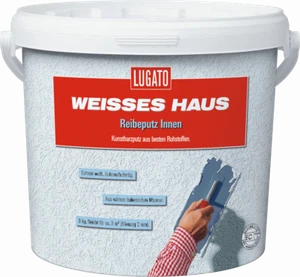 Reibeputz Innen 2mm 8kg Lugato Weisses Haus mit echtem italienischem Marmor - Bild 1 von 1
