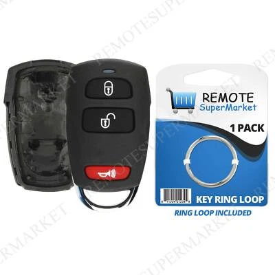 Remote Shell Case Cover For 2007 2008 2009 Hyundai Entourage Car Key Fob Foto 1 de 4