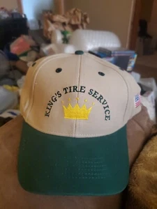 King's Tire Service Velpro Strapback Cotton Baseball Cap Neu ohne Etikett - Bild 1 von 4