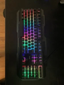 Evo Core LED Glow Gaming Keyboard MI-CGB01 Tested Works - Picture 1 of 4