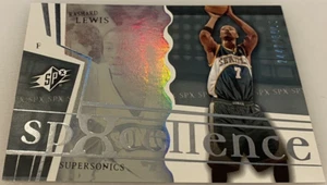 Tarjeta Seattle 2003-04 Upper Deck SPXcellence Rashard Lewis #112 2442/3999! - Imagen 1 de 2