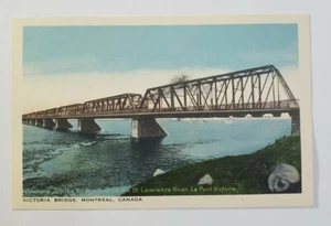 Puente Victoria ~ Montreal, QUE. Canadá (B) - Postal sin publicar - CANADÁ - Imagen 1 de 12