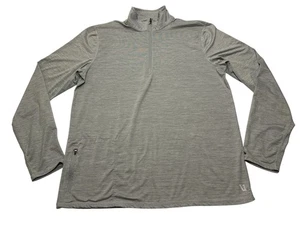 Pullover para hombre Vuori Ease Performance media cremallera talla mediana? Gris brezo - Imagen 1 de 9