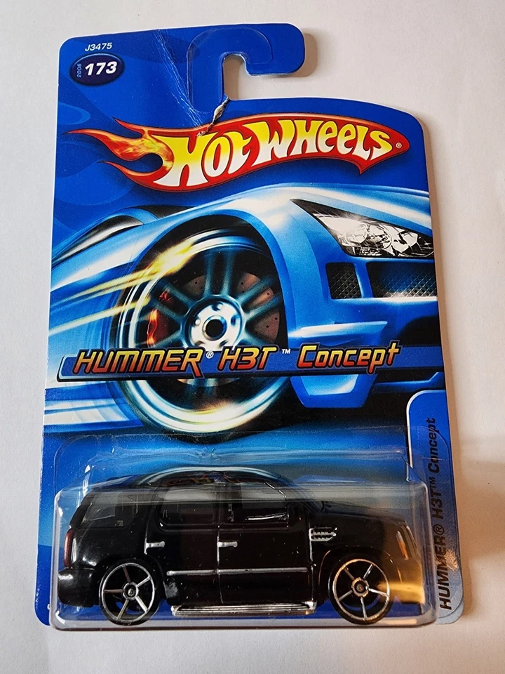 Hot Wheels Cadillac Escalade ERROR WRONG CARD Hummer H3T Concept Car - Image 1 of 4
