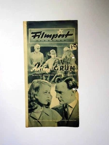 Achtung Grün - Trevor Howard - Filmpost Programm - FP ungelocht (4/24) - Picture 1 of 1