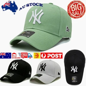 NY Snapback Baseball Cap Adjustable Sport Hip-Hop Sun Hat NEW Unisex Mens Womens - Picture 1 of 22