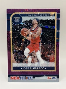2024-25 NBA HOOPS Purple Winter Prizm #102 Jose Alvarado NM - Picture 1 of 2