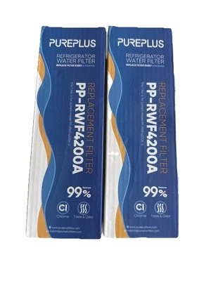 Refrigerator Pureplus Water Filter Replacement 2 Pack PP-RWF4200A - Image 1 of 4
