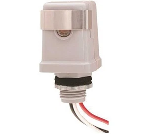 Intermatic K4141C 3000-Watt Stem Mount Thermal Photcontrol, Gray - Picture 1 of 2