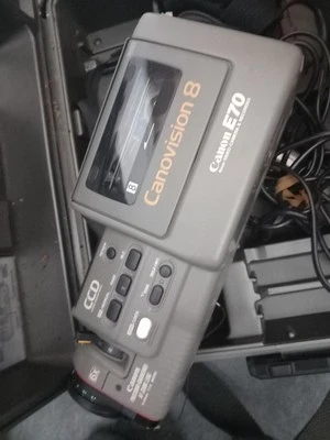 Canon VM-E70 | UNTESTED | Spares or repair | With Genuine Canovision 8 Case - Image 1 of 4