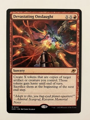 Devastating onslaught Edge of Eternities regular MTG - Image 1 of 2