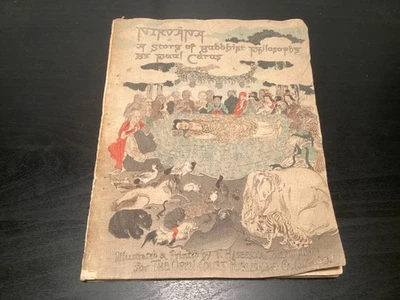 1896 Nirvana - A Story of Buddhist Philosophy - Paul Carus - Tokyo Cloth Book - Image 1 of 4