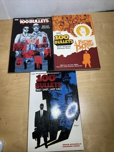 (3) Vertigo 100 Bullets Graphic Novels - Picture 1 of 13