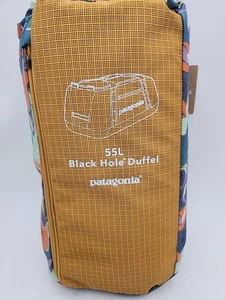 Borsone Patagonia Black Hole 55L zaino viaggio - Pufferfish Gold #49343 - Foto 1 di 6