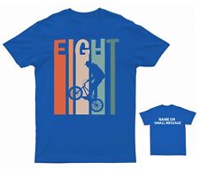 8-Year-Old BMX Lover Retro Racing Birthday T-Shirt | Radical Cyclist Silhouette