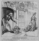 Canada Britannia And Lion Drops Off Irish Infant At Uncle Sam's Front Door Irish
