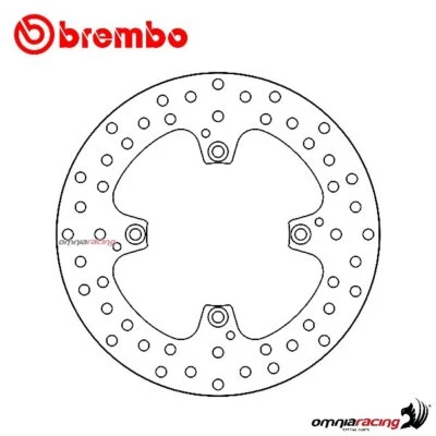 Brembo Serie Oro rear fixed brake disc for Ducati Monster 1100/Evo/S 2009-2013 Foto 1 de 4