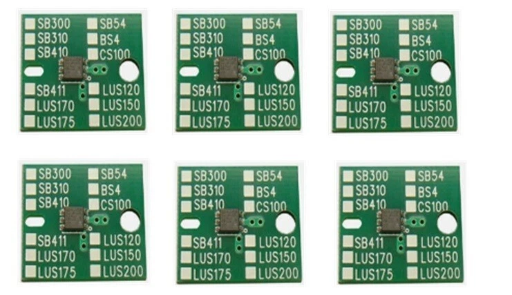 SALE-SAVE 1000ml COMPATIBLE CHIP FOR MIMAKI LH100 Cartridge 6 Colors (C M Y K CL PR100)