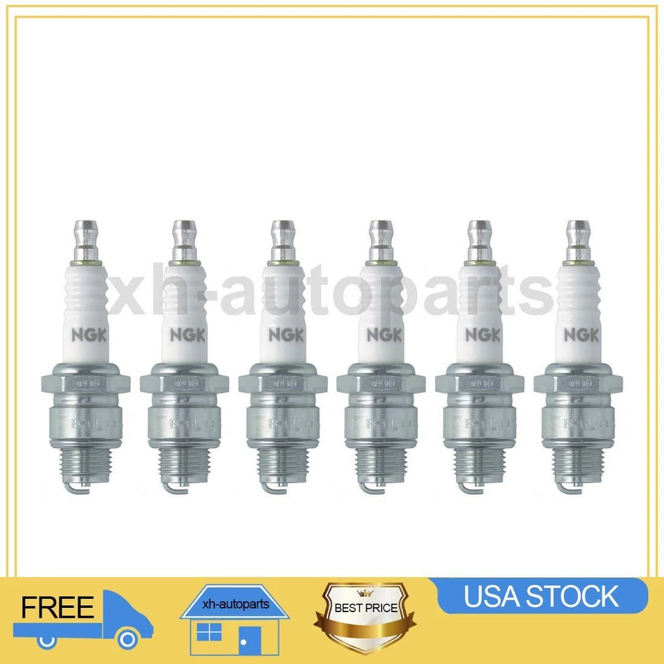 Подходит для свечи зажигания 1958 ~ 1965 AMC American 6X NGK - Изображение 1 из 3