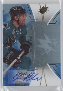 2016-17 SPx Stars and Legends Blue Auto /99 Joe Pavelski #36 Auto