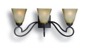 Woodbridge 53103-BOR Palermo 3 Light Bath Sconce - Picture 1 of 5