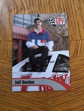 1992 pro set racing Jeff Gordon #128 NASCAR