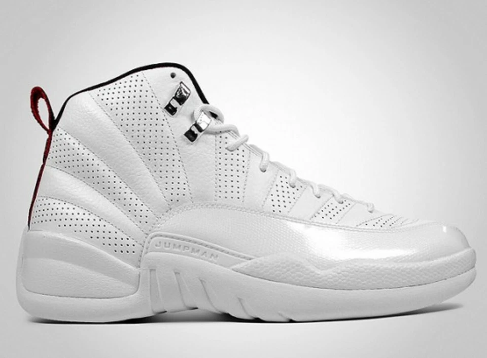 Nike Air Jordan 12 XII 2009 retro sol naciente blanco talla 9,5. 130690-163 Foto 1 de 1