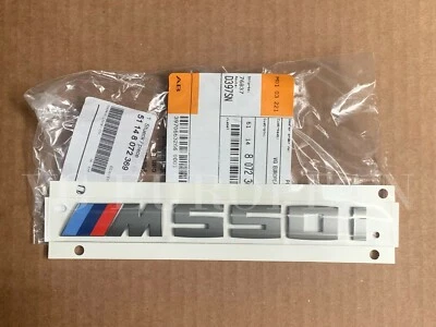 BMW Genuino G30 Serie 5 Emblema de maletero trasero "M550i" Letras Calcomanía Insignia NUEVO Foto 1 de 4