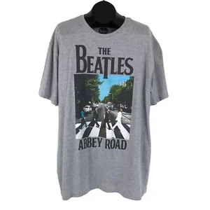 NEW The Beatles Abbey Road Graphic T-Shirt Size XXL Short Sleeve Crew Neck Music - Picture 1 of 8