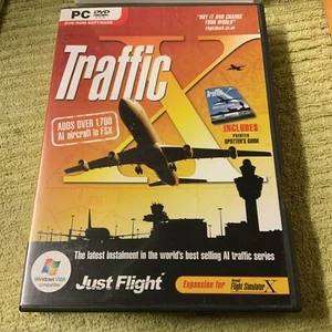 Traffic X PC Game Complete DVD-Rom Flight Simulator X Expansion Add On  - Picture 1 of 3