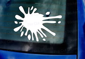 600mm (60cm) Large Paint Splat Die Cut Vinyl Sticker Decal Car Window Wall Art - Picture 1 of 2