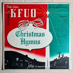 SAINT LOUIS CONCERT CHORALE Christmas Hymns 1959 Vinyl LP KFUO KRES 55E - G+ - Picture 1 of 4
