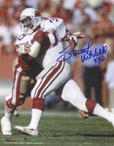 Signed 8x10 STUMP MITCHELL St Louis Cardinals Autographed photo - w/COA - Picture 1 of 1