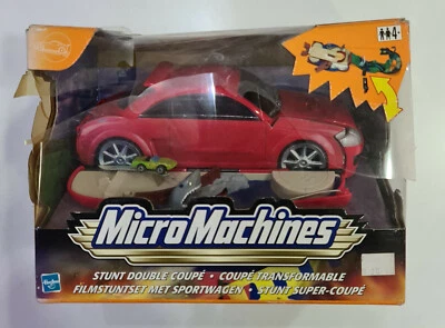 HASBRO 2001 MICROMACHINES STUNT DOUBLE COUPE NEW but damaged box - Image 1 of 4