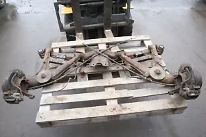2002 BMW Z3 ROADSTER 2.2 WIDE BODY REAR AXLE SUBFRAME W/ BRAKES TRAILING ARMS - Picture 1 of 24