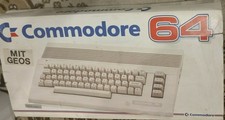 Commodore 64 II C64 C + Power/TV Cable/Manual/DEMO/GEOS BNIB (469651)